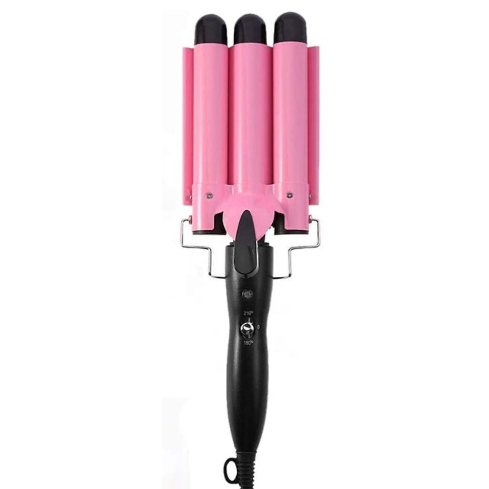 3 barrel curling iron